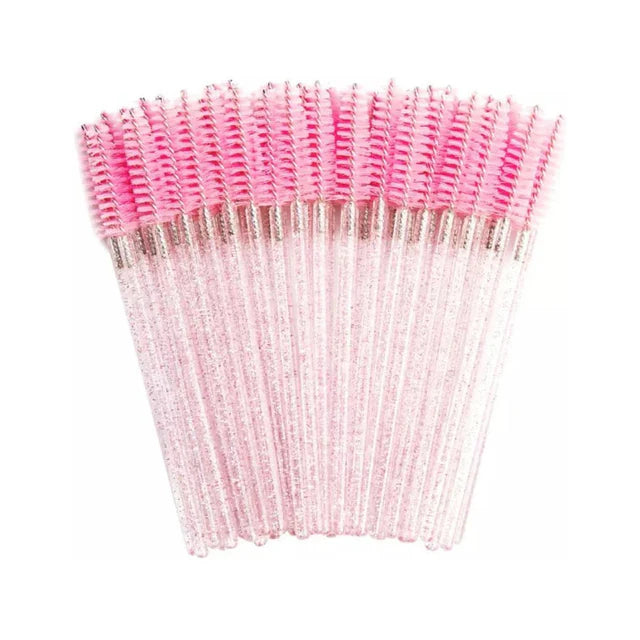 Brush Glitter rosa paquete C/12